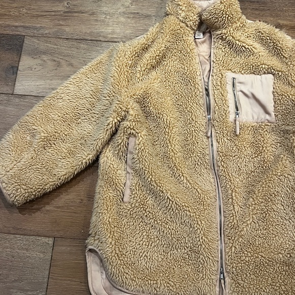 Cozy Tan Teddy Jacket - Picture 3 of 9